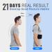 Adjustable Posture Corrector for Women and Men - Back Brace Support for Neck, Shoulders, Back, Chest, Spine - Breathable Fabric - Size XL - Buy Online on GoSupps.com