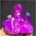 Natural Crystal Rough Crystal Electroplate Fuschia Aura Quartz Crystal Cluster Natural Stones and Minerals for Home&Wedding Decoration - Buy Online on GoSupps.com