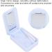 Buy Eco-Friendly Waterproof Contact Lens Box with Mirror & Tweezers | Dustproof Container for Daily Use - Chrysantheme - Buy Online on GoSupps.com