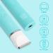 Kaphio Women's Waterproof Bikini Trimmer with 3 Guards - Rechargeable Body & Bikini Hair Clippers in Tiffany Blue - Buy Online on GoSupps.com