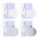 Eyelid Lift Strips 1344Pcs/4Pack Ultra Invisible One/Two Side Sticky Double Eyelid Tape Stickers Medical Fiber Instant Eyelid Lift No Surgery Perfect for Hooded Droopy Uneven Mono-Eyelid 4 Packs/4 Kinds of Eyelid T...