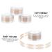 Invisible Tapes - 3 Rolls Double Eyelid Stickers Natural Adhesive Eye Patches for Effortless Beauty - Buy Online on GoSupps.com