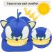 Sonic Anime Sonnenhut - Adjustable Blue Hedgehog Baseball Cap for Kids & Adults | Sun Protection Hat for Beach & Sports - Buy Online on GoSupps.com