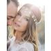DoubleNine Gold Flower Boho Bridal Headpiece Pendant Forehead Head Chain Headband Retro Hair Accessories Headpiece Head Dress for Godness Women Bride Wedding Jewelry (gold)