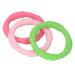 Gum Relief Teething Bracelet - Bright Color Silicone Teething Ring Toy for Babies (Type B) - Buy Online on GoSupps.com
