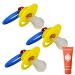 SACRED PACIFIER Cherry Shape Silicone - Colorful Universal Set of 3 | Plus PharmaPerle Giveaway - Buy Online on GoSupps.com
