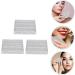 OHPHCALL Lip 3pcs Boxes Eye Shadow Box Blush for Cheeks Cosmetic Cases for Traveling Eyeshadow Sub Plate Pigment Empty Eyeshadow - Buy Online on GoSupps.com