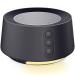 Fitniv White Noise Machine with Adjustable Baby Night Light for Sleeping, 14 High Fidelity Sleep Machine Soundtracks, Timer and Memory Feature, Plug in, Sound Machine for Baby, Adults Black