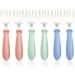 Shop Wllhyf 6-Piece Party Fork & Spoon Set - Soft Silicone Handle Stainless Steel Dishwasher-Safe Self-Feeding Catlery for Kids & Adults - Buy Online on GoSupps.com