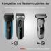 Buy Aisely Electric Razor Head Replacement - Compatible with Braun Series 3 32B - High-Quality Electric Shaver Spare Shear - International Shipping Available - Buy Online on GoSupps.com