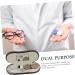 Buy Fondotin Dual-Purpose Collapsible Glasses Case Set - Fashionable Travel Contact Lens & Sunglasses Holder - PU Leather 15.8x7.4cm | International Shipping Available - Buy Online on GoSupps.com
