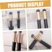 minkissy 18 Pcs Lip Brush Lip Balm Applicator Makeup Brush Lip Gloss Applicator Lipstick Applicator Lip Applicators Lipstick Brush Applicator Small Brush Miss Portable Wooden Handle 10.00X1.50X1.40CMx3pcs Blackx3pcs - Buy Online on GoSupps.com