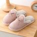 Pink Fluffy Slippers Women fluffy Slippers Ladies Cozy House Shoes Ultra-Soft Fluffy Furry Cotton Slippers Non Slip Sole Sweet Fashion Home Use Autumn and Winter Slippers for Indoor Outdoor (A 24.5CM) - Buy Online on GoSupps.com