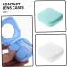 Partykindom Travel Contact Lens Case - Compact Organizer for Women's Eye Lenses - Portable Container & Travel Set for Glasses Frame - Ideal Small Holder for Easy Lens Care - Buy Online on GoSupps.com