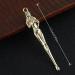 Ximimark 12 pcs Vintage Brass Dragon Ear Spoons - Intricately Carved Ear Cleaning Tool & Safe Wax Remover Keychain Pendant for Optimal Ear Hygiene - Buy Online on GoSupps.com