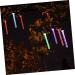 4pcs Acrylic Rod Hanging Light LED Decor Solar Powered Lights Outdoor Christmas Decor LEDs Meteor Lights LED Acrylic Tube Solar Lamp Meteor Shower Rain Lights Transparent Icicle (Transparent) - Buy Online on GoSupps.com