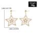 Vintage Pearl Star Drop Earrings | Bohemian Crystal Dangle Earrings | Gold Rhinestone Statement Jewelry for Women & Girls Gifts - Buy Online on GoSupps.com