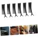 FRCOLOR 6 Pieces Hairdressing Salon Clip Makeup Hairdressing Hair Clips Hairdressing Clip Flat Hair Clips Hair Styling Hair Pins Bill Clips Hair Cutting Clips Main Accessories Hairdressing Clip Shape 14.20X3.00X2.30CM black - Buy Online on GoSupps.com
