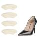 Heel Grips for Womens Shoes Heel Protectors Shoe Inserts to Make Shoes Fit Tighter Blister Protection for Heel Pain Relief Too Big Shoes Women (2Pairs Beige) 2Pairs Beige