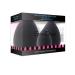 EMAXDesign 3 piece make-up Blender sponge set foundation blending blending rouge concealer eyes face powder cream cosmetics beauty make-up sponges black (ms034)