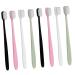 Lurrose 16 STK Physiotherapy Sport shoulder upholstered organically biodegradable toothbrush soft toothbrush coal toothbrushes travel toothbrush super soft travel tools plastic