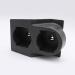 IOOOFU Water Cup Holder Storage Suitable for Patrol Y60 Accessories Skid Proof Water Proof Coaster Double Hole Holder Removable Black Plastic - Buy Online on GoSupps.com