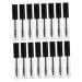 Gogogmee Set of 16 Circular Eyelash Brush Tubes 10ml Refillable Mascara Containers Eyelash Cream Holders