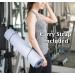 IUGA Non Slip Yoga Mat Eco Friendly with Carrying Strap - Thick Exercise Mat for Yoga, Pilates, Fitness - 72 x 24 x 6mm - Gray - Buy Online on GoSupps.com
