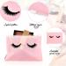Qseenlnoy 50 Pieces Eyelash Bags Lash Bags for Aftercare Bags Eyelash Makeup Bags with Zipper for Women (Pink 6X4 Inch) - Buy Online on GoSupps.com