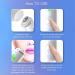 LAUGHERER Skin Moisture Tester Smart Water and Oil Tester LCD Display Facial Skin Moisture Meter Fluorescent Agent Detector - Buy Online on GoSupps.com