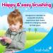 Brush-Baby BabySonic Toddler Electric Toothbrush - Baby Pink, Extra-Soft Bristles, 2-Minute Timer, LED Light-up Head | Ages 0-3 - Buy Online on GoSupps.com