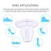 Vivofoot Gel Heel Protection - 2 Pairs Self-Adhesive Silicone Cushions for Large Shoes Anti-Slip for Heel Pain Relief & Blisters - Transparent - Buy Online on GoSupps.com