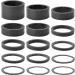 Fengek 15 Pcs Carbon Fiber Bicycle Headset Spacer Kit - 7 Sizes for 1-1/8 Inch Stem - 1mm to 20mm - Buy Online on GoSupps.com