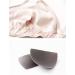 XWSM Ladies Satin Triangle Bralette Tops - Soft Mulberry Underwear with Removable Cushion - L/XL Pink - Buy Online on GoSupps.com