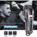 KouRy Cordless Haircutting & Trimming Kit - Rechargeable Clipper with Ceramic Blade & LED Display for Heads Beards & Body Grooming - International Shipping Available - Buy Online on GoSupps.com