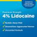 Amazon Basic Care Maximum Strength 4% Lidocaine Pain Relief Patch | 15-Count Box | 3.9 x 5.5 inches | Fast Acting Relief - Buy Online on GoSupps.com