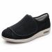 Diabetic Shoes For Women Adjustable Lightweight for Diabetic Edema Plantar Fasciitis Bunions Arthritis Swollen Feet Air Cushion Bottom Fattening And Widening Elderly Shoes ( Color : Black Size : 12