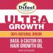 2-Pack Difeel Ultra Hair Growth Oil with Basil & Castor Oil 2.5 oz - Promotes Healthy Hair Growth - Buy Online on GoSupps.com
