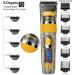 Hatteker Mens Beard Trimmer Hair Clipper - Cordless Hair Cutting Kit, Waterproof & Professional - Buy Online on GoSupps.com