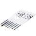 8 Pieces Sets Nail Art Tools Brush Carved Pen Draw Line Pens for DIY Handle Manicure Tool Salon Design