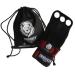 Unbroken Sports Wear Gymnastics Grips - Black Suede Leather + Neoprene Wrist Support, Red Medium - Buy Online on GoSupps.com