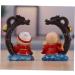 Longevity Doll Decor Fish Bowls - Goldfish & Cake Toppers for Parties | Tree Stump & Mirror Tray Decor - Buy Online on GoSupps.com