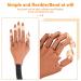 Flexible Nail Training Hands Kit with 300 PCS Nail Tips - Perfect for Nail Technicians and Beginners - Buy Online on GoSupps.com