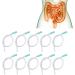 10PCS PVC Enema Tube Replacement | Disposable Enema Tubes for Easy & Smooth Use | International Shipping - Buy Online on GoSupps.com