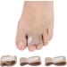 TEAAZA Toe spacers Toe Separator Finger Splints Fabric Toe Finger Hallux Valgus Corrector Bandage Separator Splint Wrap Foot Stretcher Care Tool 2PC Daily Use - Buy Online on GoSupps.com