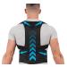 AOFITBRACE Posture Corrector for Men and Women Back Brace Full Back Support Straightener for Hunchback Adjustable Back Brace for Upper and Lower Back Pain Relief Medium Black