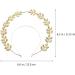 Beaupretty Double Layer Golden Halo Crown - Goddess Hair Hoop for Women's Halloween Costume - Buy Online on GoSupps.com