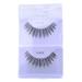 12 Pairs Cr me 100% Human Hair Natural False Eyelash Extensions #505