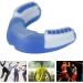 Verdant Touch Basketball Mouthguard | Shock-Absorbing EVA Protection for Adults | Ideal for Football Boxing & Basketball - Blue & White - Buy Online on GoSupps.com