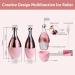 Oneleaf Spray Ice Cube Roller Bottle - Calms Skin Relaxes Muscles Relieves Pain (Toothache) - Pink | International Shipping Available - Buy Online on GoSupps.com